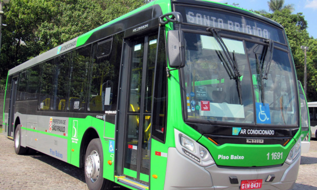 Voith em ônibus Volvo paulistano