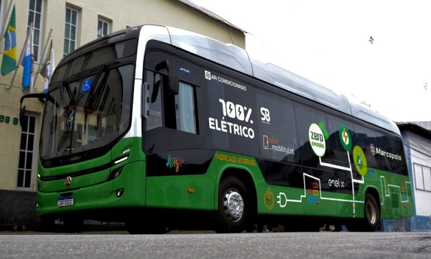 Angra dos Reis testa ônibus elétrico Marcopolo
