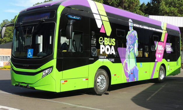 Porto Alegre recebe novos ônibus elétricos