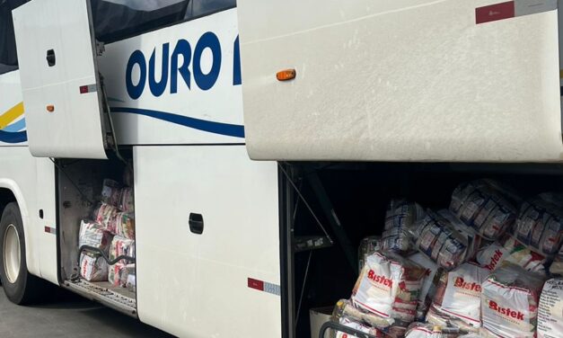 Empresas de ônibus somam esforços para ajudar o Rio Grande do Sul coletando e transportando doações