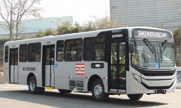 Em Blumenau, a renovação da frota é para melhorar o transporte