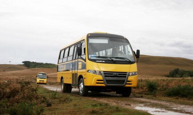Volare é o protagonista no transporte escolar