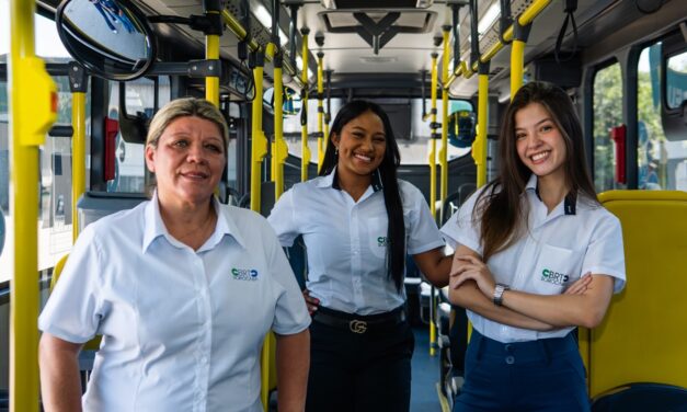 Seja gentil, também, no transporte