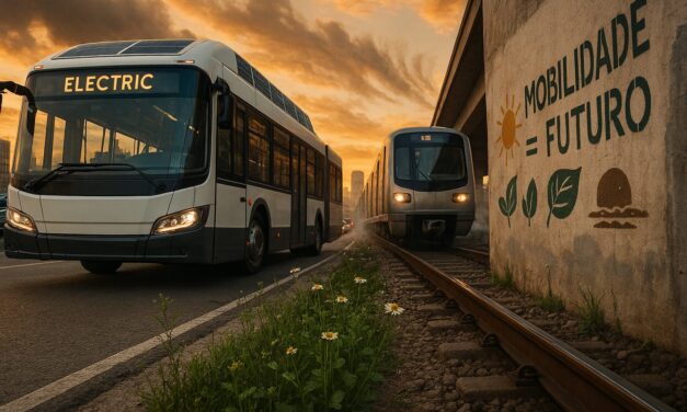 O transporte público na linha de frente da emergência climática