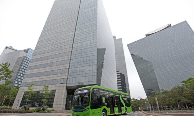 Os primeiros ônibus elétricos Volvo em São Paulo