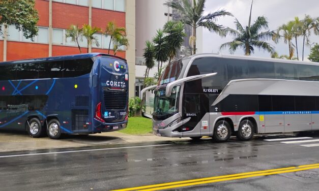 Marcopolo e Scania, marcas parceiras do Grupo JCA