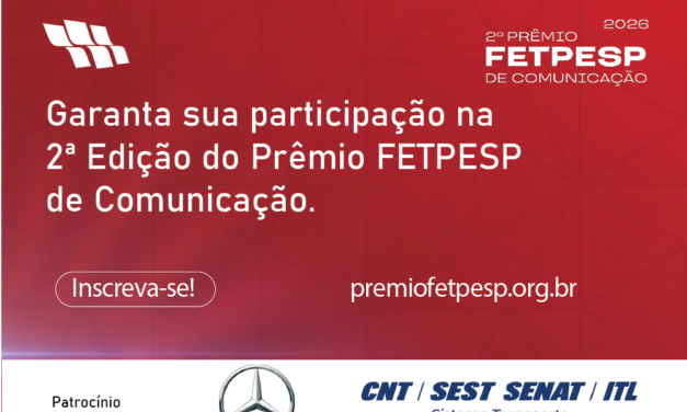 VEM AÍ O 2º PRÊMIO DE COMUNICAÇÃO FETPESP