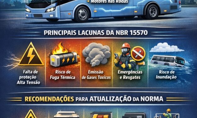 A DEFASAGEM DA ABNT NBR 15570 FRENTE AOS ÔNIBUS ELÉTRICOS A BATERIA