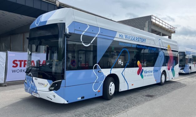 O VEDS da Driventic em ônibus movido a hidrogênio verde nos Alpes
