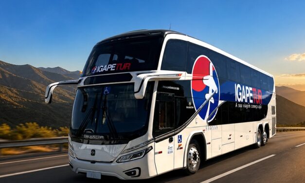 Panorâmico DD NB1 BUSSCAR chega à IGAPETUR e reforça padrão premium no transporte rodoviário