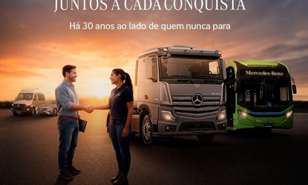Três décadas apoiando o transportador