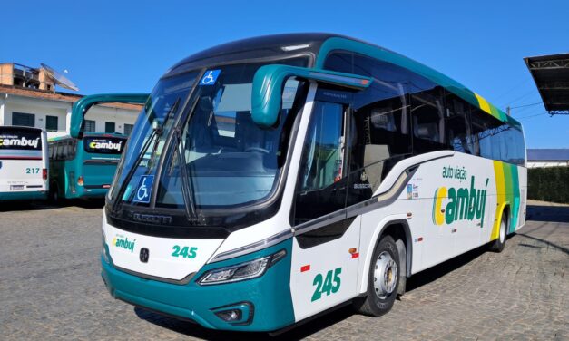 Busscar entrega Vissta Buss 345 NB1 à Auto Viação Cambuí para operações de turismo e fretamento