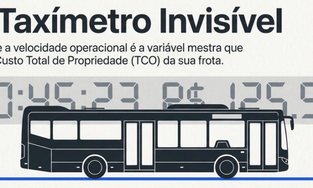 Velocidade operacional: a variável que controla o custo total da frota