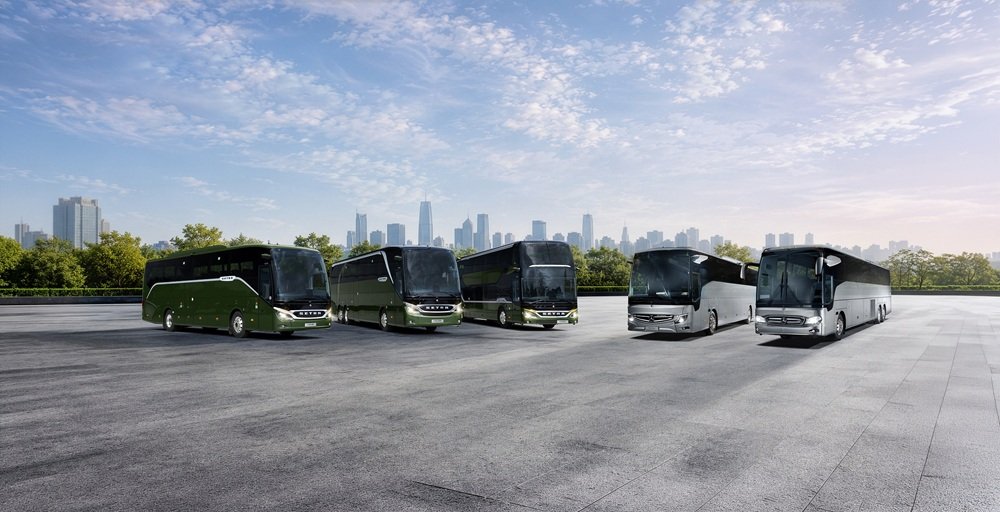 Daimler Buses modernisiert sein ReisebusportfolioDaimler Buses upgrades its Coach Portfolio