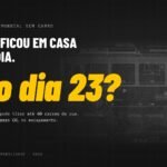E no dia 23?