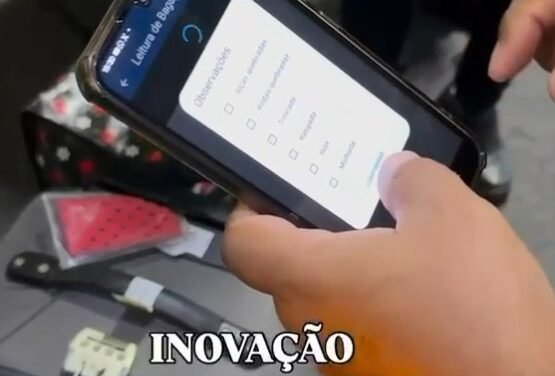 A tecnologia contribui com o envio seguro da bagagem