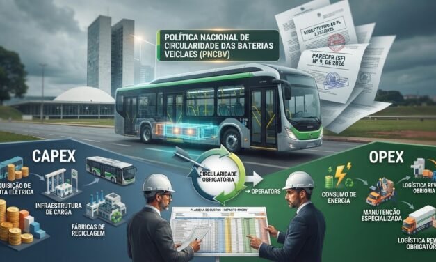 Política nacional de circularidade das baterias de veículos elétricos