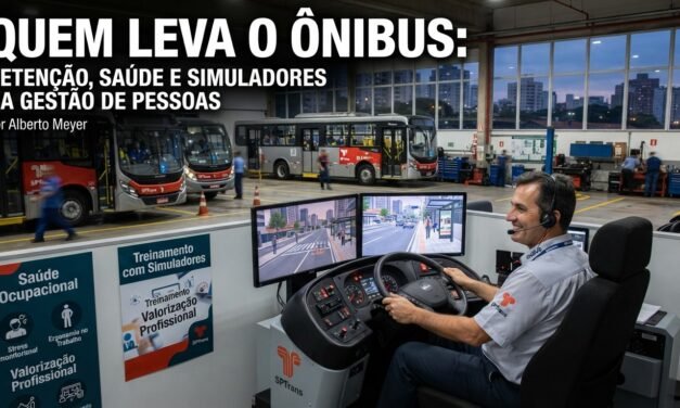 Quem leva o ônibus: retenção, saúde e simuladores na gestão de pessoas